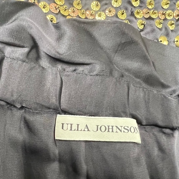ULLA JOHNSON Shaia Skirt Black - Picture 8 of 9